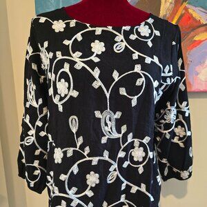 Kindred Flower Vine Blouse